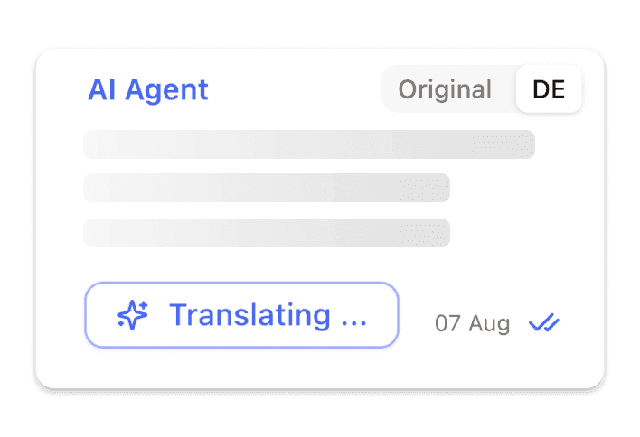 Automatische Übersetzung in Echtzeit