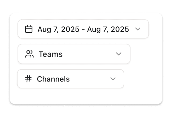Custom Analyses for All Channels & Teams