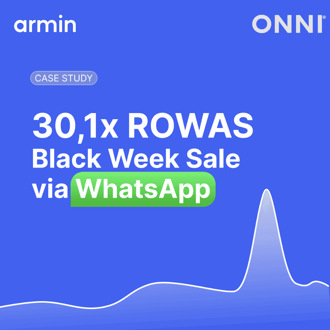 Wie ONNI® Products GmbH mit WhatsApp einen 30,1x ROWAS im Black Week Sale erzielte