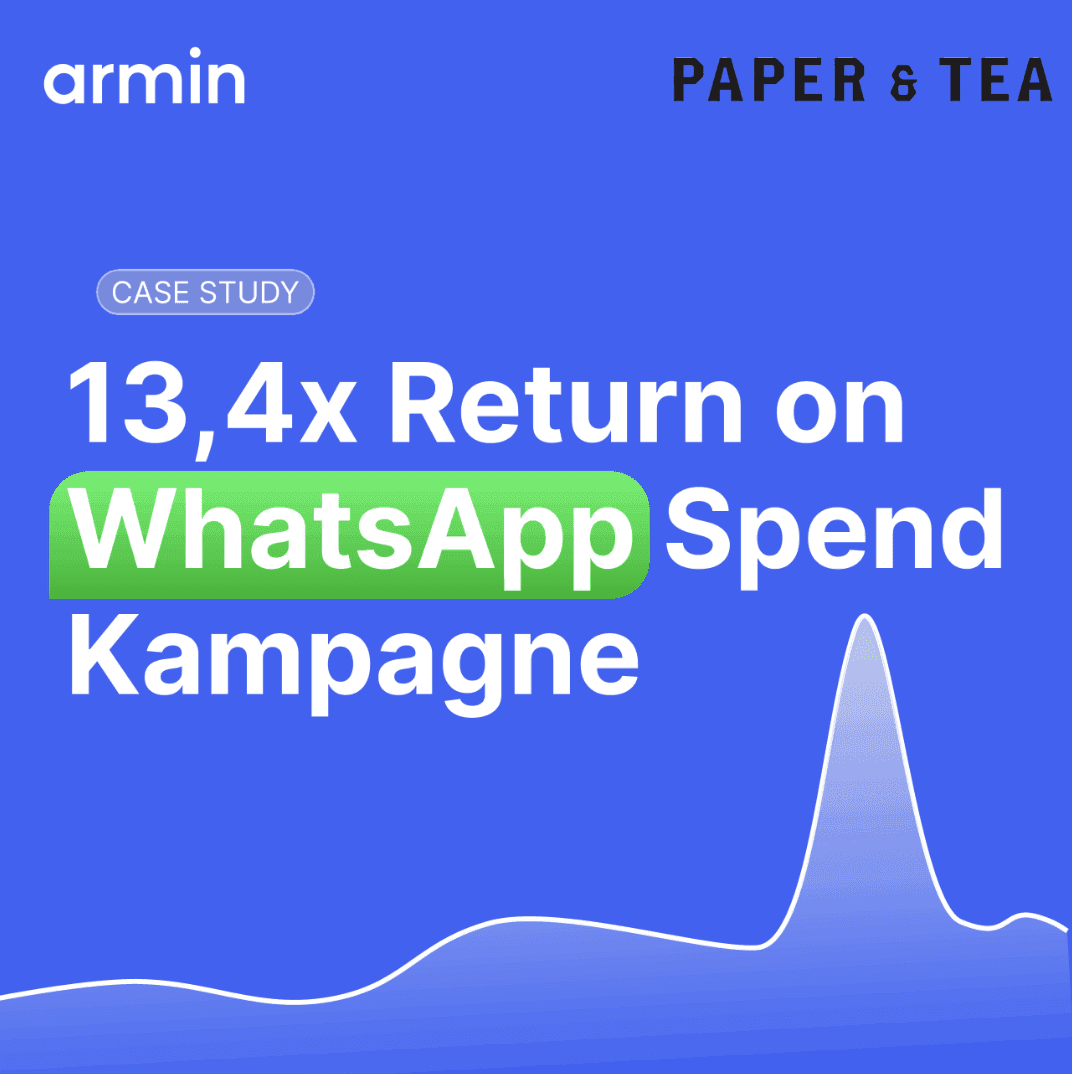 Wie PAPER & TEA mit einer WhatsApp-Kampagne einen 13,4x Return on Spend erzielte