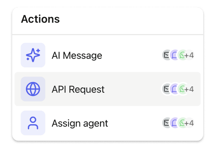 Utilises the Omnisend API natively