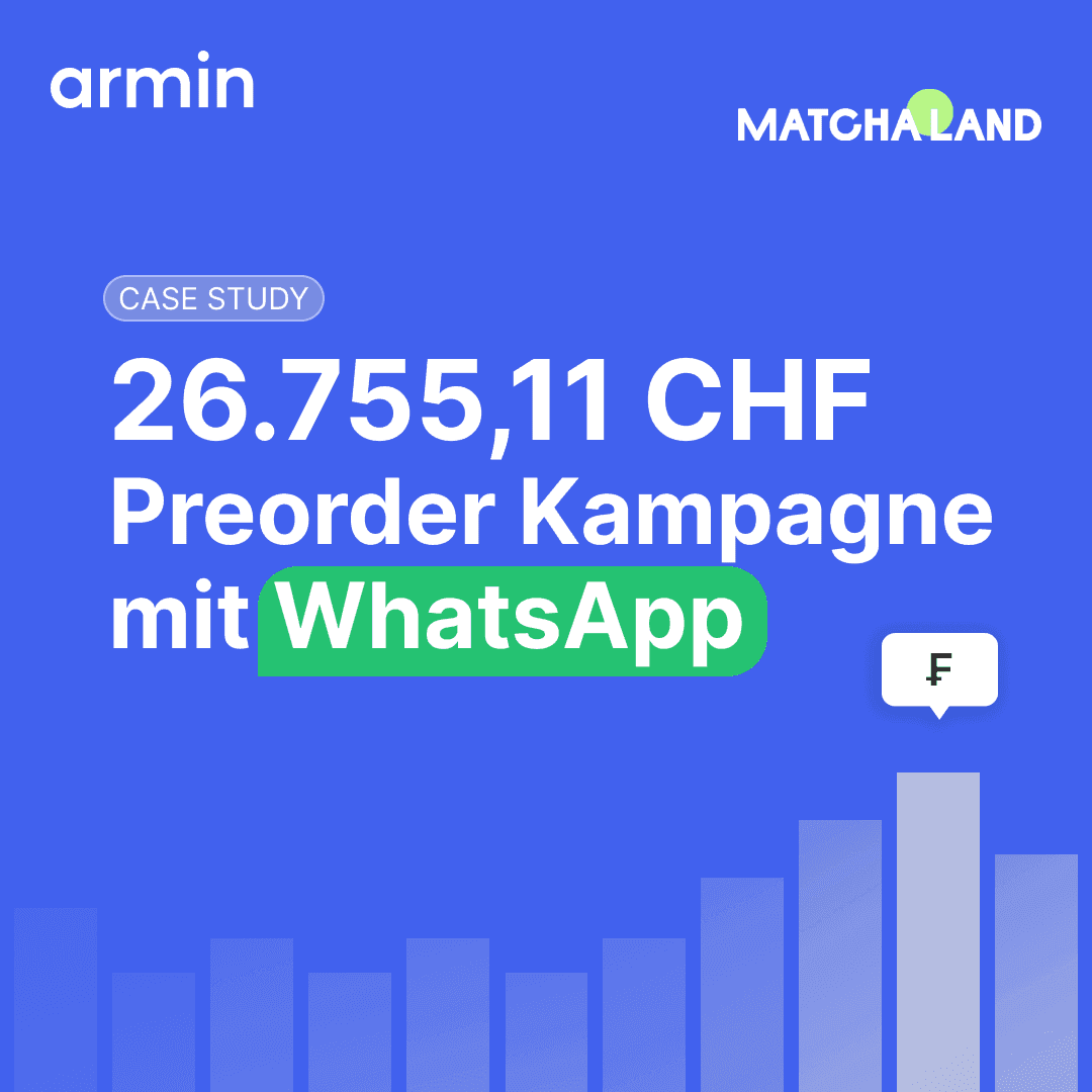 Wie Matchaland mit seiner WhatsApp-Vorbestellungskampagne einen ROI von 87,5x erzielte