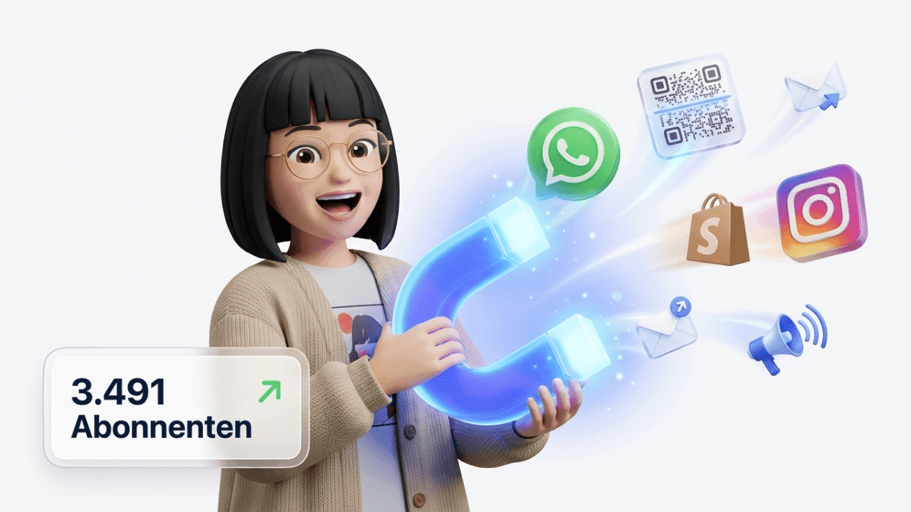 WhatsApp Newsletter Liste aufbauen: 7 Strategien für maximale Conversion & Wachstum (2026)